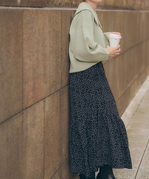 titivate（ティティベイト）の「ｲﾚｷﾞｭﾗｰﾍﾑﾄﾞｯﾄｽｶｰﾄ（スカート）」 - WEAR