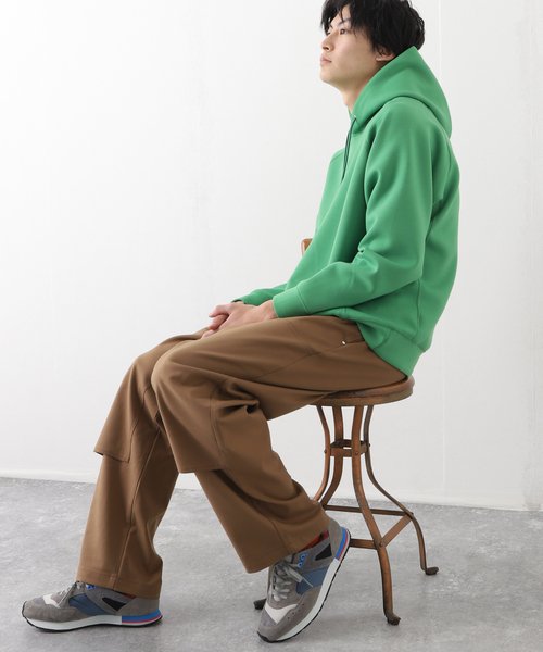 417 EDIFICE（フォーワンセブンエディフィス）の「【HEAR MY NAME / ヒアマイネーム】別注 ダブルニーパンツ（その他パンツ・メンズ・チャコールグレー/ベージュ/ネイビー・MEDIUM/LARGE）」の5枚目の写真