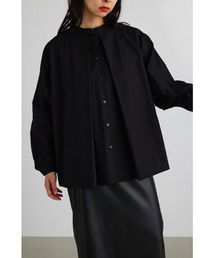 ディープタックドルマンシャツ