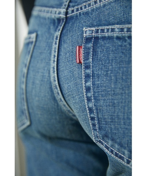 LAGUA GEM(ラグアジェム)の「URANUS STRAIGHT DENIM ストレートデニム(デニムパンツ・レディース・ブルー/ライトブルー・25inch/22inch/26inch/23inch/24inch)」の4枚目の写真