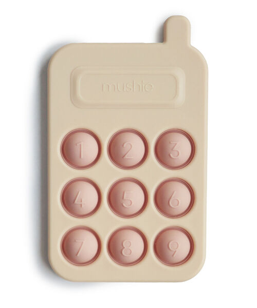 こども ビームス(コドモビームス)の「mushie / フォン プレストイ(おもちゃ・キッズ・サックスブルー/ピンク/ミント・ONE SIZE)」の1枚目の写真