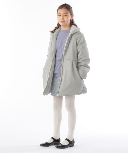 SHIPS KIDS:140～150cm / ツイード ラップ キュロット