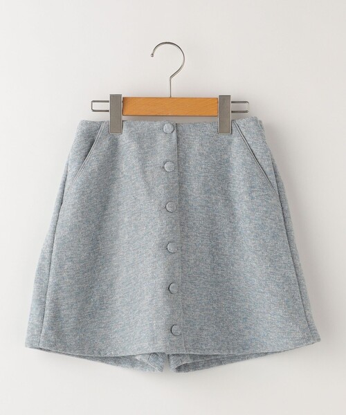 SHIPS KIDS:140～150cm / ツイード ラップ キュロット