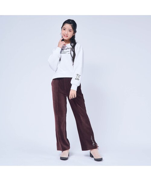 algy（アルジー）の「アニマルモチーフトレーナー（スウェット・キッズ・ベージュ/オフホワイト/サックスブルー・X-SMALL/MEDIUM/SMALL/XXX-SMALL/XX-SMALL）」の7枚目の写真