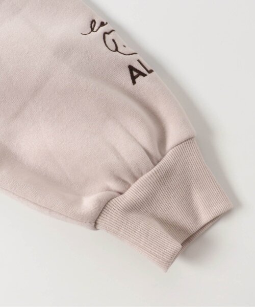 algy（アルジー）の「アニマルモチーフトレーナー（スウェット・キッズ・ベージュ/オフホワイト/サックスブルー・X-SMALL/MEDIUM/SMALL/XXX-SMALL/XX-SMALL）」の4枚目の写真