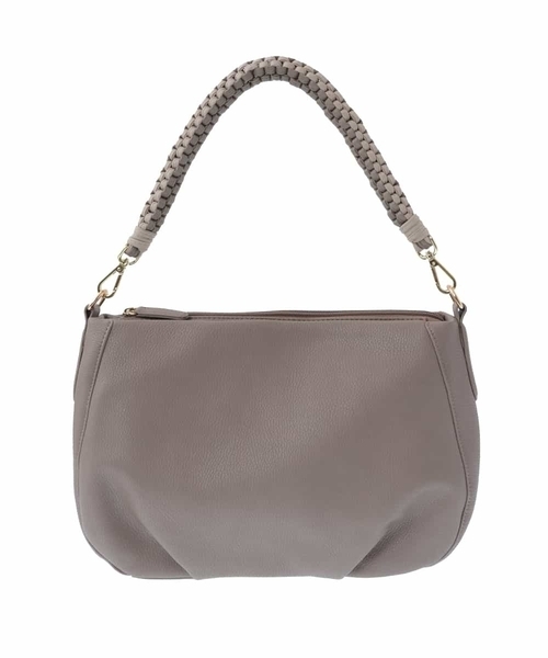 MK MICHEL KLEIN(エムケーミッシェルクラン)の「【2WAY】メッシュハンドルデザインバッグ(トートバッグ・レディース・モカ/パープル/ブラック・00)」の6枚目の写真