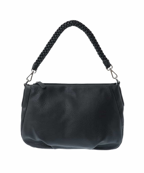 MK MICHEL KLEIN(エムケーミッシェルクラン)の「【2WAY】メッシュハンドルデザインバッグ(トートバッグ・レディース・モカ/パープル/ブラック・00)」の8枚目の写真