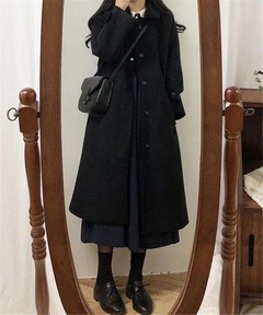 CLANE(クラネ)】ダブルウールロングコート 11101-0092/DOUBLE WOOL