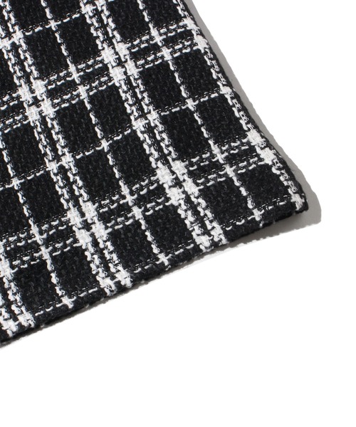 one way（ワンウェイ）の「台形ツイードミニスカート（スカート・レディース・ホワイト系その他/ベージュ系その他/ブラック/ブラック系その他/グレー/ブラウン・FREE）」の9枚目の写真