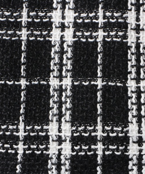 one way（ワンウェイ）の「台形ツイードミニスカート（スカート・レディース・ホワイト系その他/ベージュ系その他/ブラック/ブラック系その他/グレー/ブラウン・FREE）」の8枚目の写真