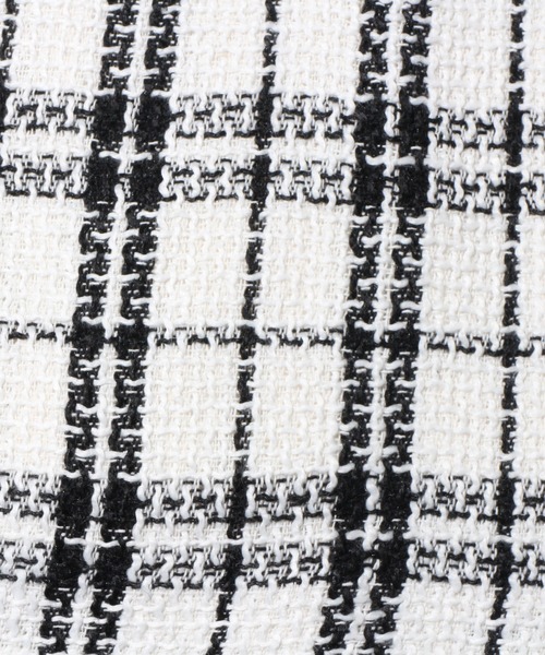 one way（ワンウェイ）の「台形ツイードミニスカート（スカート・レディース・ホワイト系その他/ベージュ系その他/ブラック/ブラック系その他/グレー/ブラウン・FREE）」の12枚目の写真