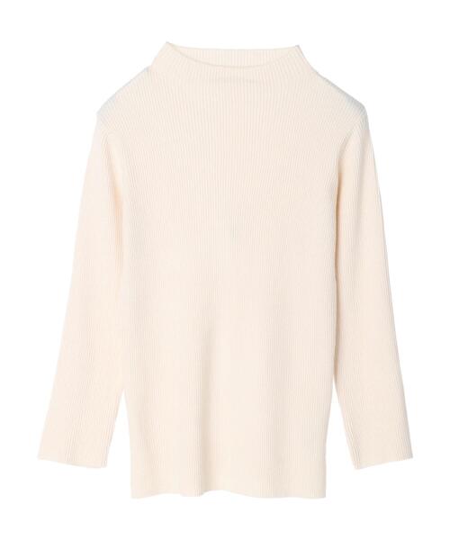 CRAFT STANDARD BOUTIQUE（クラフトスタンダードブティック）の「ハイネックリブニット　＊（ニット/セーター・レディース・テラコッタ/アイボリー/ブラック/ライム・M/L）」の20枚目の写真