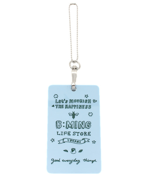 B:MING by BEAMS（ビーミングバイビームス）の「ビーミング by ビームス / Card Case（パスケース・ライトグレー/ピンク/クリーム/サックスブルー・ONE SIZE）」の4枚目の写真