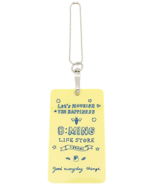 B:MING by BEAMS（ビーミングバイビームス）の「ビーミング by ビームス / Card Case（パスケース・ライトグレー/ピンク/クリーム/サックスブルー・ONE SIZE）」の3枚目の写真