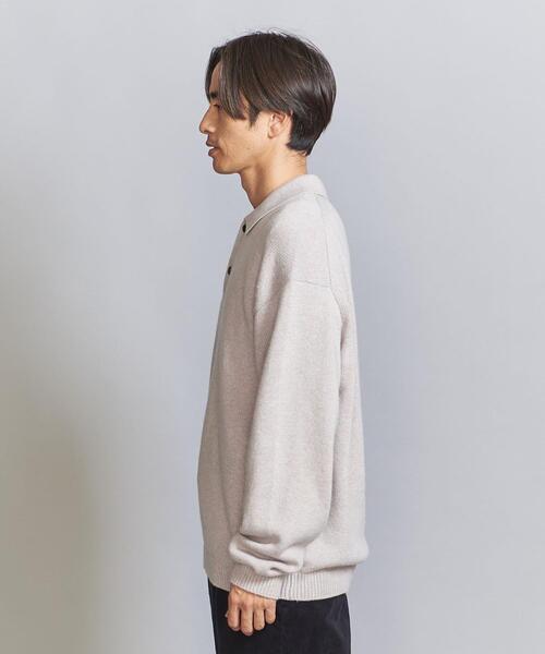 BEAUTY&YOUTH UNITED ARROWS（ビューティーアンドユースユナイテッドアローズ）の「オプティマム バルーン ポロ ニット（ニット/セーター・メンズ・ロイヤルブルー/ブラック/ナチュラル・S/M/L/XL）」の5枚目の写真