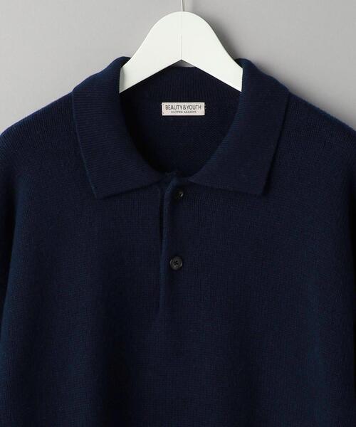 BEAUTY&YOUTH UNITED ARROWS（ビューティーアンドユースユナイテッドアローズ）の「オプティマム バルーン ポロ ニット（ニット/セーター・メンズ・ロイヤルブルー/ブラック/ナチュラル・S/M/L/XL）」の16枚目の写真