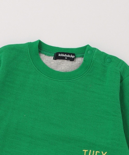 kladskap(クレードスコープ)の「恐竜接結長袖Tシャツ(Tシャツ/カットソー・キッズ・グリーン/ネイビー・120cm/100cm/90cm/130cm/110cm/80cm)」の4枚目の写真