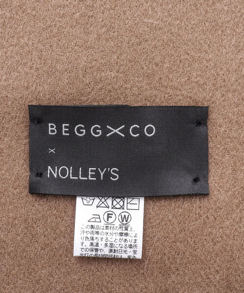 Begg & Co（ベグアンドコー）の「【Begg＆Co/ベグアンドコー】別注ウールアンゴラマフラー（マフラー・メンズ・ワイン/チャコールグレー/グリーン/キャメル/ネイビー・FREE）」の19枚目の写真