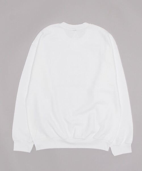C.E.L.STORE(セルストア)の「THRIFTY LOOK/スリフティールック OTHER SIDE PRINTED CREW "BRAHMS" アザーサイドプリントクルー"ブラームス"ユニセックス(スウェット・メンズ・ホワイト/ブラウン/レッド・X-LARGE/XX-LARGE/MEDIUM/LARGE)」の4枚目の写真