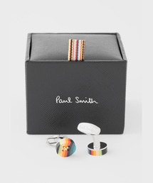 【美品】ポールスミス カフス アーティストストライプ Artist Stripe Mini