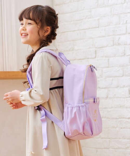 TOCCA BAMBINI(トッカバンビーニ)の「【WEB限定】BICOLOR RIBBON RUCKSACK S リュックサック S(バックパック/リュック・キッズ・ライラック系/ネイビー系/ブラック系・F)」の19枚目の写真