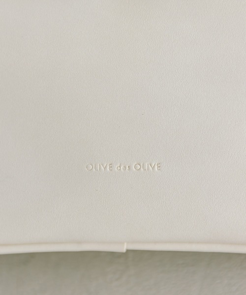 OLIVE des OLIVE(オリーブデオリーブ)の「サークルポーチ付ボディバッグ(ボディバッグ/ウエストポーチ・レディース・アイボリー/ブラック・FREE)」の4枚目の写真