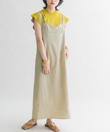 KBF | Iラインレイヤードビスチェワンピース(ワンピース)