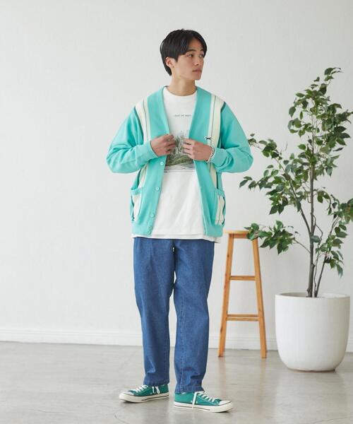 coen（コーエン）の「デニムデューティパンツ”DUTY PANTS”（セットアップ対応）（デニムパンツ・メンズ・ネイビー・L/XL/S/M）」の6枚目の写真