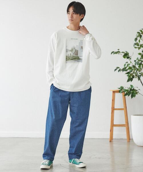 coen（コーエン）の「デニムデューティパンツ”DUTY PANTS”（セットアップ対応）（デニムパンツ・メンズ・ネイビー・L/XL/S/M）」の7枚目の写真
