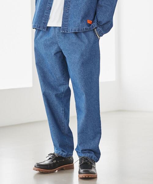 coen（コーエン）の「デニムデューティパンツ”DUTY PANTS”（セットアップ対応）（デニムパンツ・メンズ・ネイビー・L/XL/S/M）」の9枚目の写真