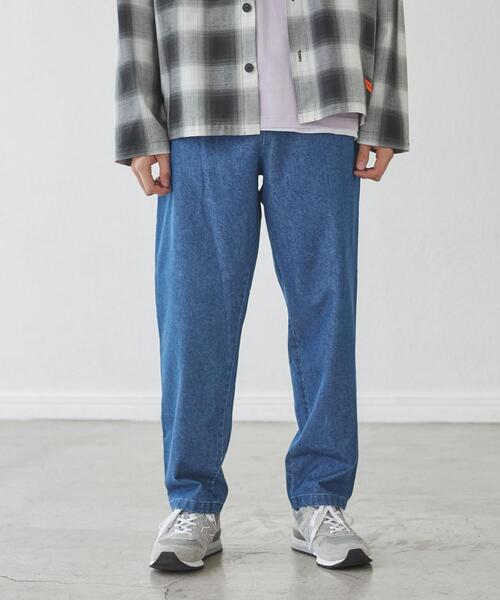 coen（コーエン）の「デニムデューティパンツ”DUTY PANTS”（セットアップ対応）（デニムパンツ・メンズ・ネイビー・L/XL/S/M）」の10枚目の写真