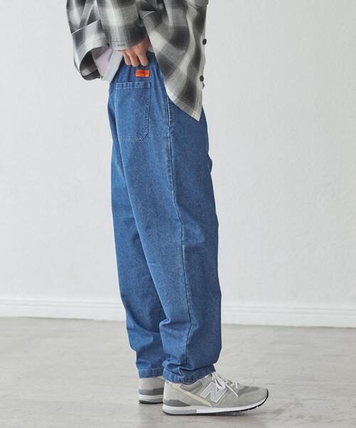 coen（コーエン）の「デニムデューティパンツ”DUTY PANTS”（セットアップ対応）（デニムパンツ・メンズ・ネイビー・L/XL/S/M）」の12枚目の写真