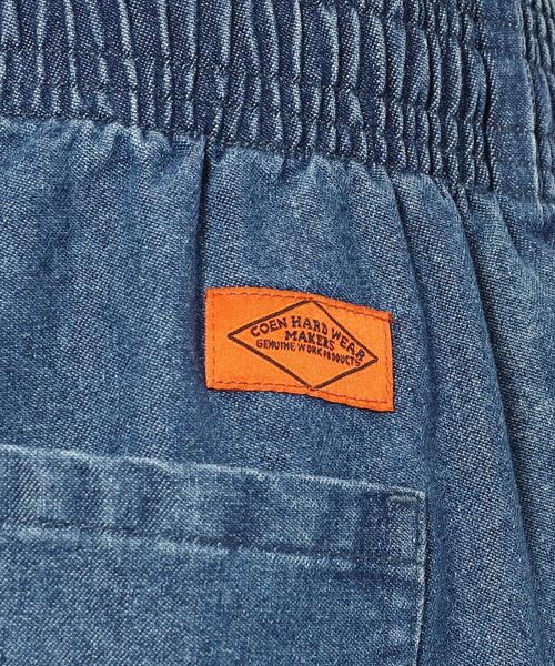 coen（コーエン）の「デニムデューティパンツ”DUTY PANTS”（セットアップ対応）（デニムパンツ・メンズ・ネイビー・L/XL/S/M）」の18枚目の写真