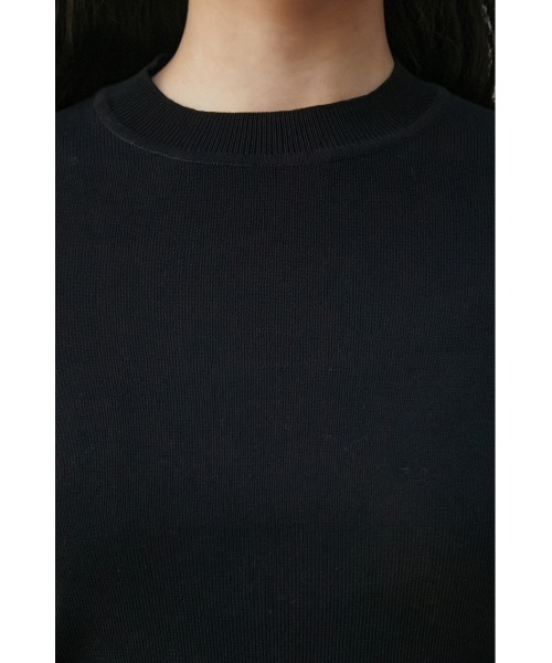 AZUL by moussy（アズールバイマウジー）の「COLOR CUFF BLOCK KNIT TOPS/カラーカフブロックニットトップス（ニット/セーター・レディース・ブラック/グレー/ネイビー・SMALL/MEDIUM）」の10枚目の写真
