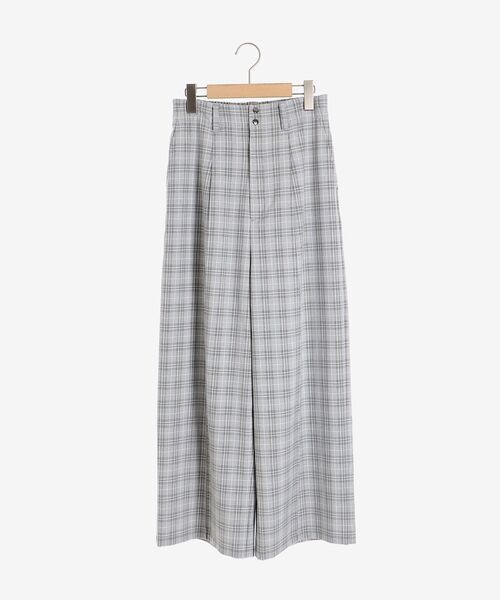 le.coeur blanc(ルクールブラン)の「チェックセンタープレスパンツ(その他パンツ・レディース・ベージュ系その他2/グレー系その他・38)」の13枚目の写真