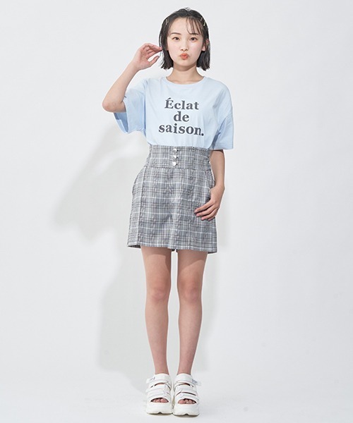 ラブトキシック 卒服　Lサイズ パンツスタイル ベージュ チェック柄 楽天市場】ラブトキシック(Lovetoxic)【卒服】【セレモニー