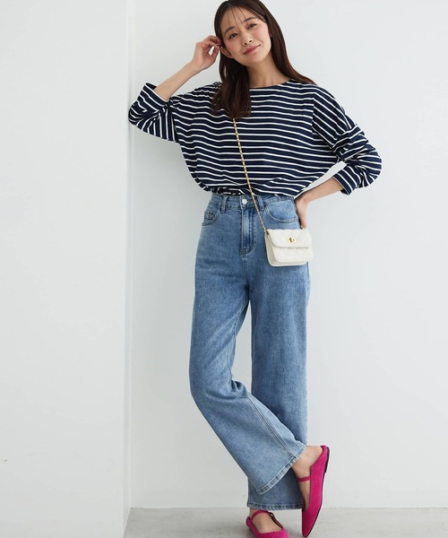 Edit Sheen（エディットシーン）の「ベルト付き2wayポインテッドフラットシューズ（パンプス・レディース・ブラック/ピンク系その他/グレイッシュベージュ・21.5cm/22.0cm/22.5cm/23.0cm/23.5cm/24.0cm/24.5cm）」の7枚目の写真