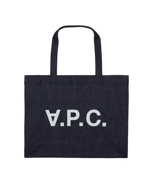 A.P.C.（アーペーセー）の「SHOPPING DANIELA（トートバッグ・メンズ・ネイビー・ONESIZE）」の5枚目の写真
