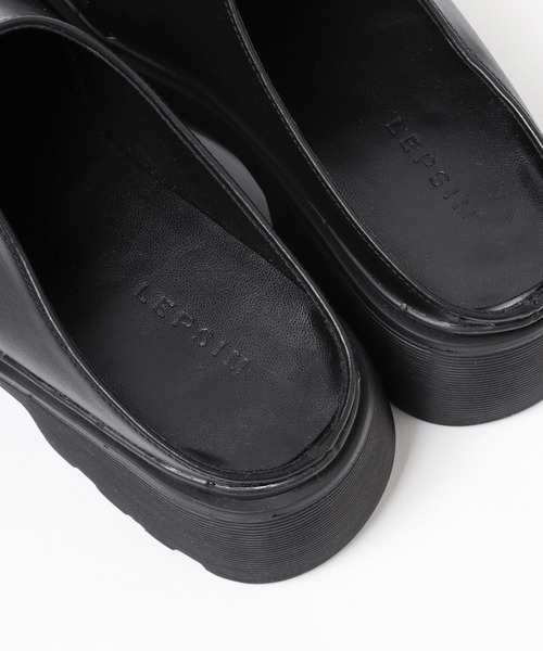 LEPSIM（レプシィム）の「アツゾコクロッグサンダル　175493（サンダル・レディース・アイボリー/ブラック・MEDIUM/LARGE）」の11枚目の写真