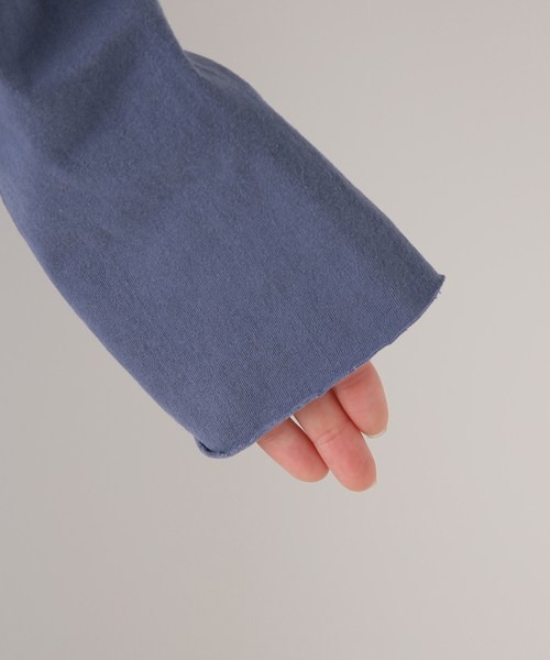 plage（プラージュ）の「セイヒンカコウ Jersey ワンピース（ワンピース・レディース・チャコールグレー/ネイビー・36/38）」の12枚目の写真