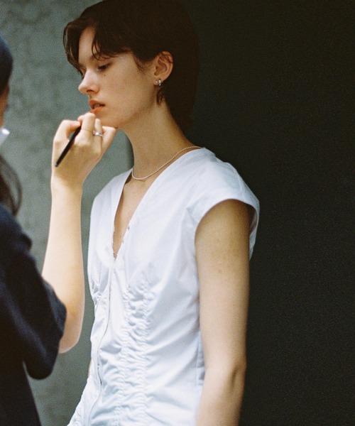 LOW CLASSIC CAP SLEEVE SHIRTシャツ LOW CLASSIC（ロウ クラシック）の「CAP SLEEVE SHIRT（シャツ
