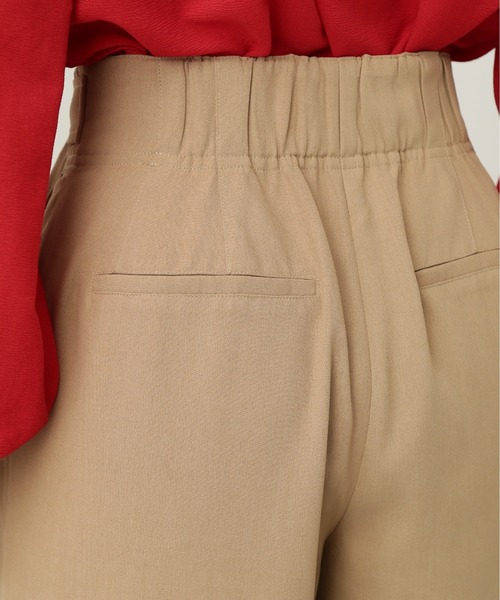 N.（N. Natural Beauty Basic）（エヌエヌナチュラルビューティーベーシック）の「【S Size Line】◆フロントベルトワイドパンツ（デニムパンツ・レディース・ブラック/ベージュ・SMALL/MEDIUM）」の8枚目の写真