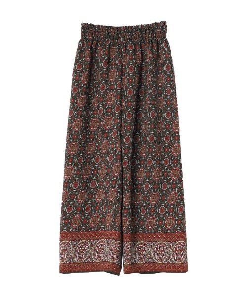 coca(coca)(コカ)の「ヴィンテージポリエスニック柄パンツ(その他パンツ・レディース・カーキ/チャコール・SHORT/LONG)」の17枚目の写真