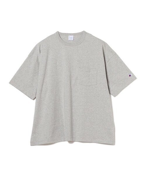 Champion(チャンピオン)の「Champion x BEAMS / POCKET T-SHIRT by MIN-NANO(Tシャツ/カットソー・メンズ・ネイビー/オフホワイト/ブラック/ホワイト/グレー・XX-LARGE/X-LARGE/MEDIUM/LARGE/SMALL)」の9枚目の写真