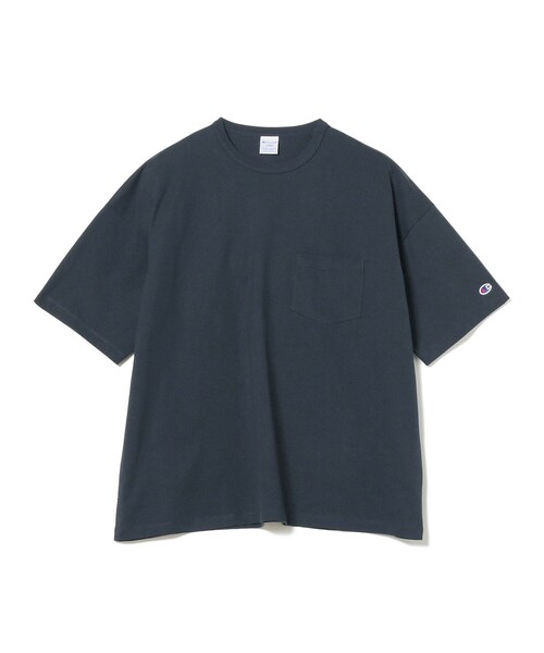 Champion(チャンピオン)の「Champion x BEAMS / POCKET T-SHIRT by MIN-NANO(Tシャツ/カットソー・メンズ・ネイビー/オフホワイト/ブラック/ホワイト/グレー・XX-LARGE/X-LARGE/MEDIUM/LARGE/SMALL)」の20枚目の写真