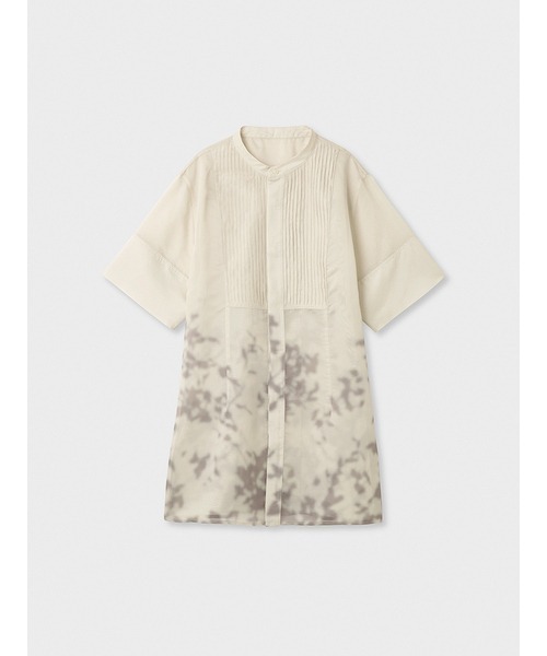 MIESROHE（ミースロエ）の「sustainableピンタックシアー半袖SH