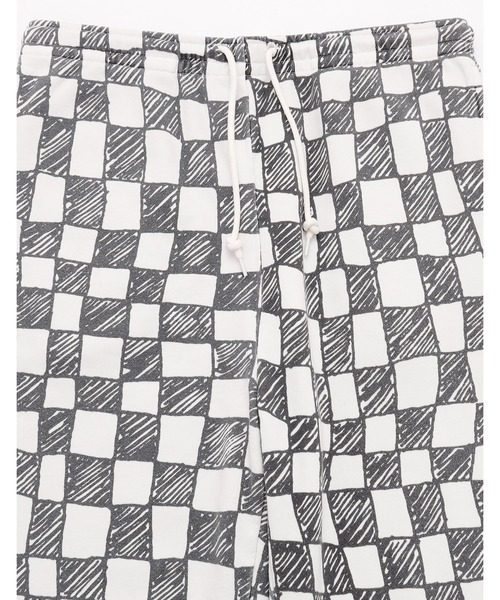 Little sunny bite(リトルサニーバイト)の「Checker sweat pants(スウェットパンツ・レディース・ホワイト/ピンク/グリーン・SMALL/MEDIUM)」の10枚目の写真