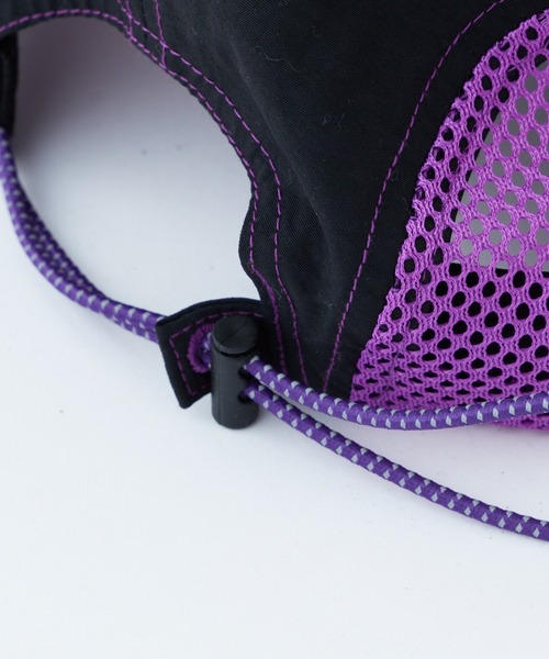 CIAOPANIC TYPY（チャオパニックティピー）の「メッシュジェットキャップ（キャップ・メンズ・ブラック/パープル・ONE SIZE）」の7枚目の写真