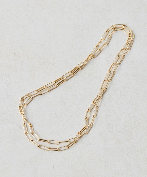 Whim Gazette（ウィムガゼット）の「【THE PAUSE】チェーンロングネックレス（ネックレス・レディース・シルバー/ゴールド・FREE）」の3枚目の写真