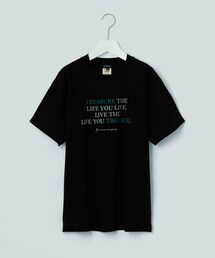【洗える/WORLD for the World】メッセージTシャツ